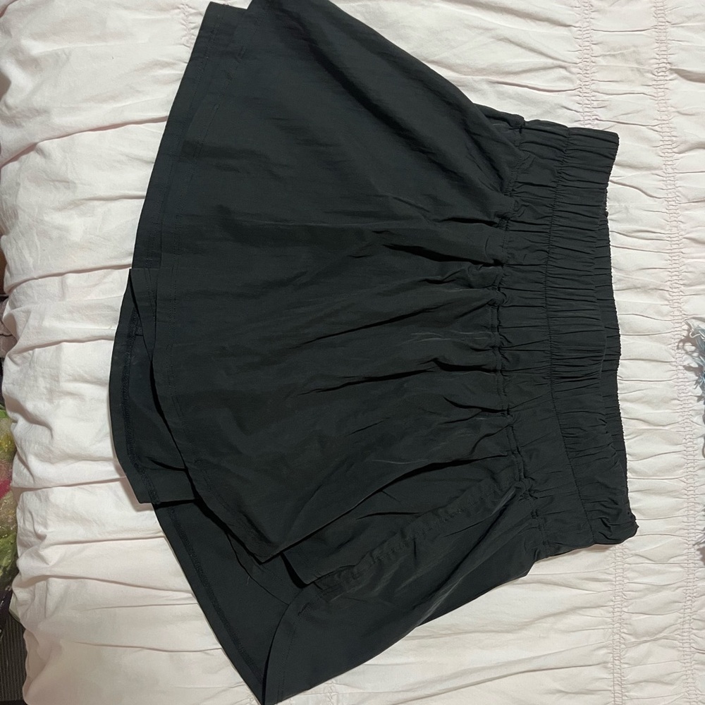 Yogalicious Black Ruched Skirt